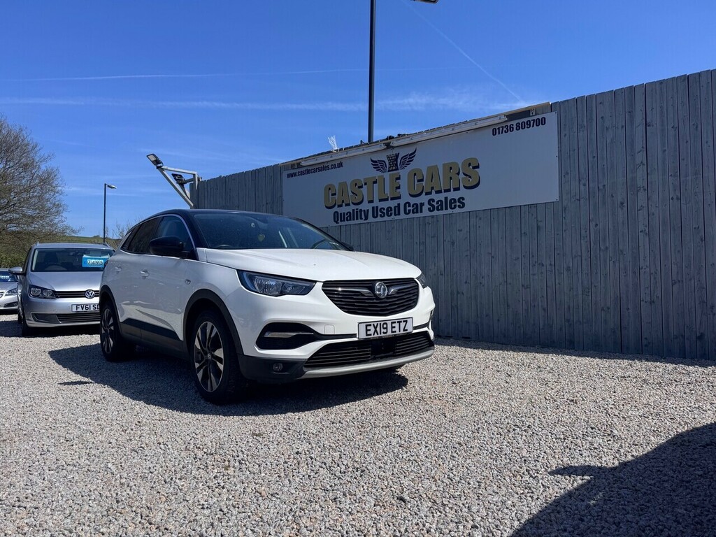 Vauxhall Grandland X Turbo D Blueinjection Sport Nav EX19ETZ White #2