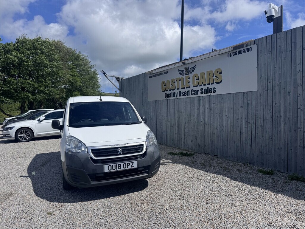 Peugeot Partner Bluehdi 854 Professional White #2
