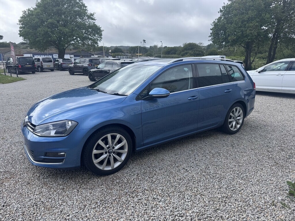 Volkswagen Golf Tdi Bluemotion Tech Gt VA64PPK Blue #6