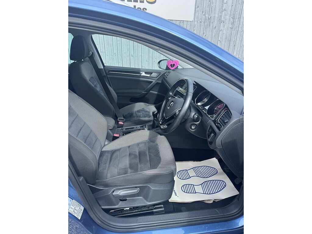 Volkswagen Golf Tdi Bluemotion Tech Gt VA64PPK Blue #2