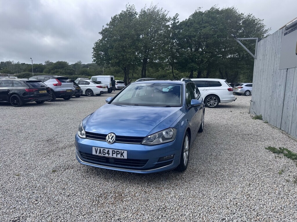 Volkswagen Golf Tdi Bluemotion Tech Gt VA64PPK Blue #4