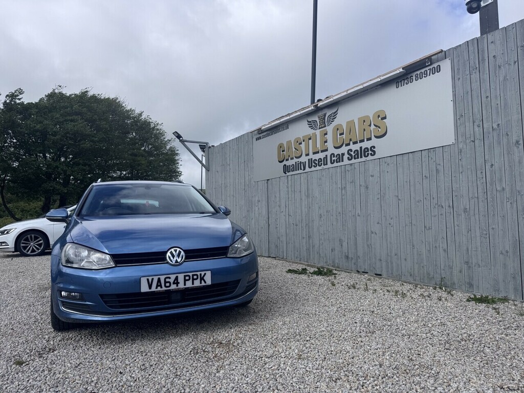 Volkswagen Golf Tdi Bluemotion Tech Gt VA64PPK Blue #3