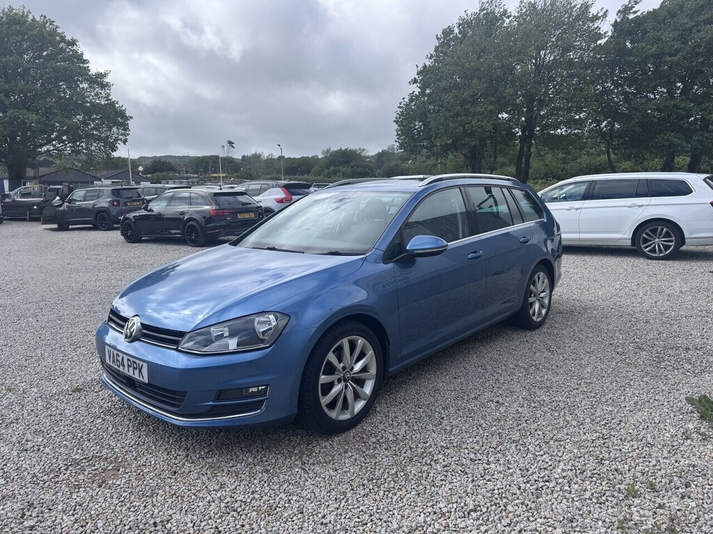 Volkswagen Golf Tdi Bluemotion Tech Gt VA64PPK Blue #5