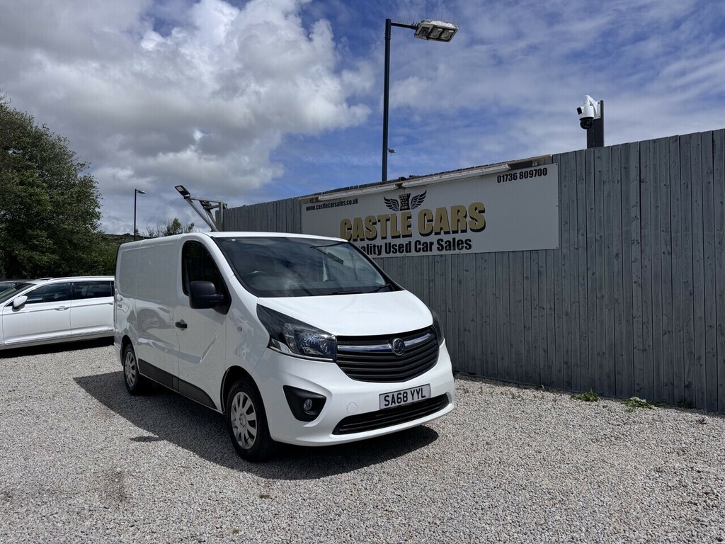 Vauxhall Vivaro Cdti 2700 Sportive White #2
