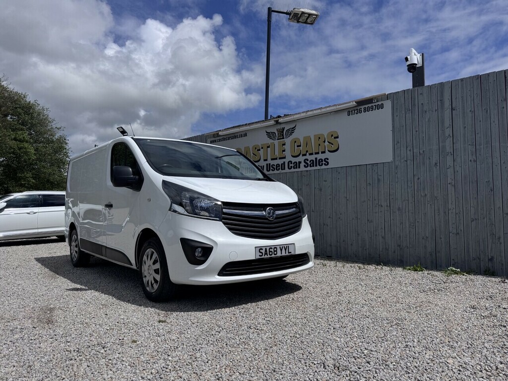 Vauxhall Vivaro Cdti 2700 Sportive White #3