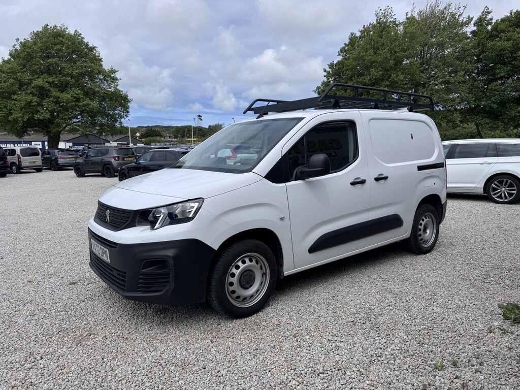 Peugeot Partner Bluehdi 1000 Professional Premium White #6