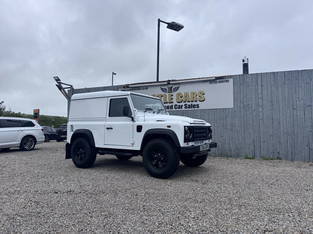 Land Rover Defender 90 Tdci White #4
