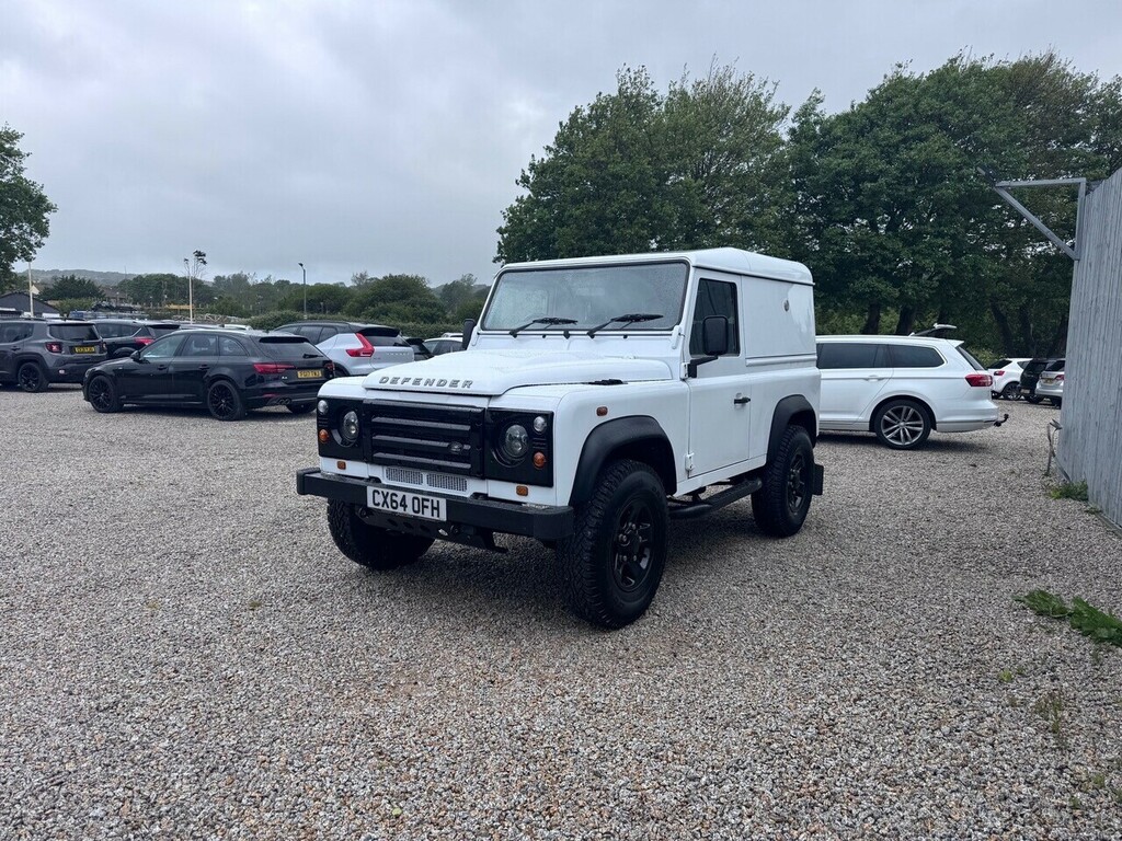Land Rover Defender 90 Tdci White #6