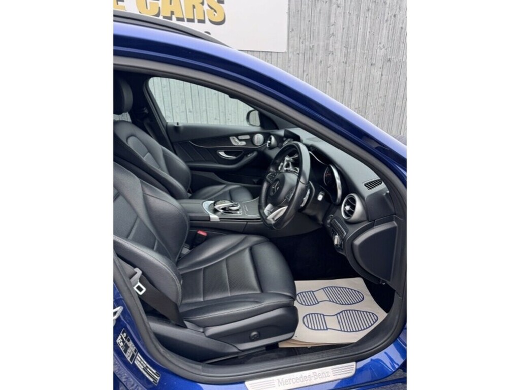 Mercedes-Benz C Class C250d Amg Line Blue