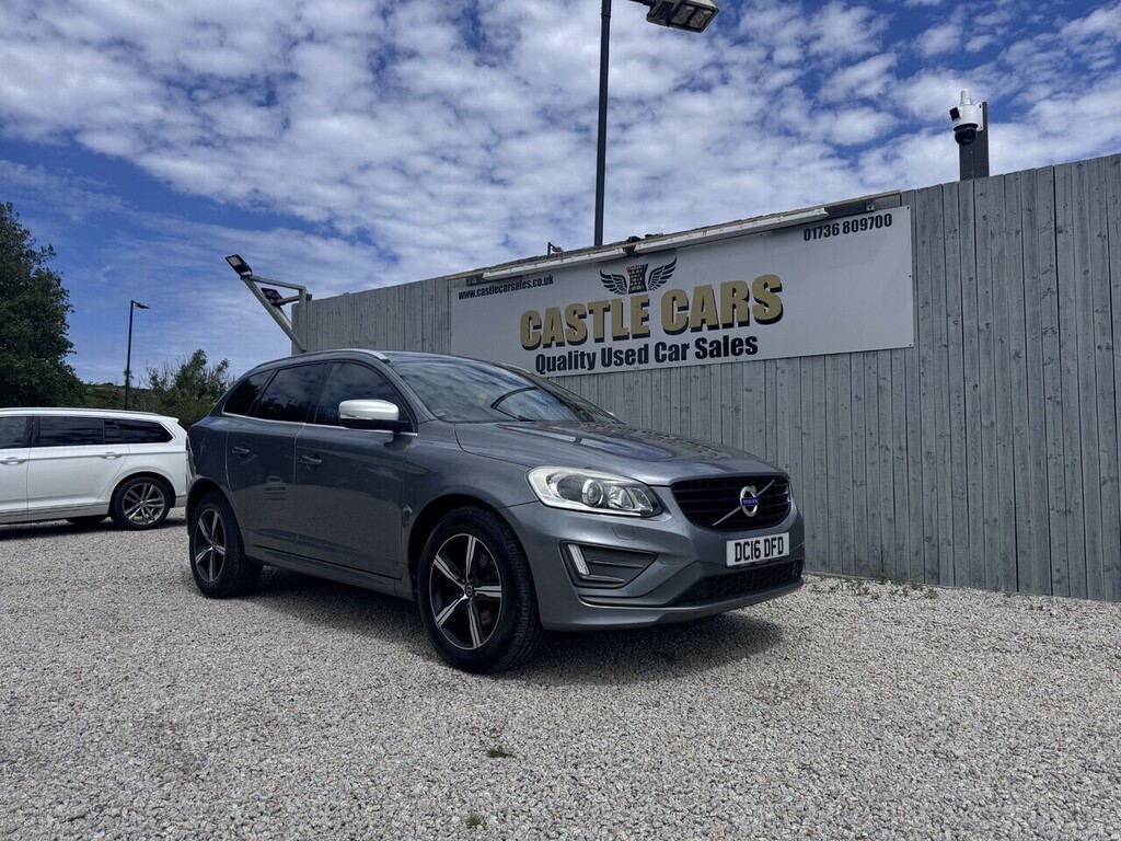 Volvo XC60 D4 R-design Lux Nav Grey #3