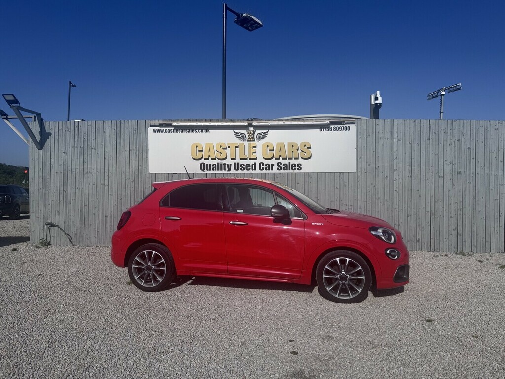 Fiat 500X Firefly Turbo Sport Red