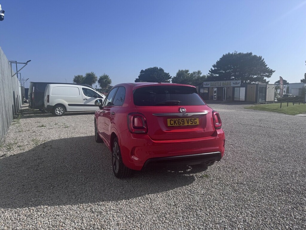 Fiat 500X Firefly Turbo Sport Red #5