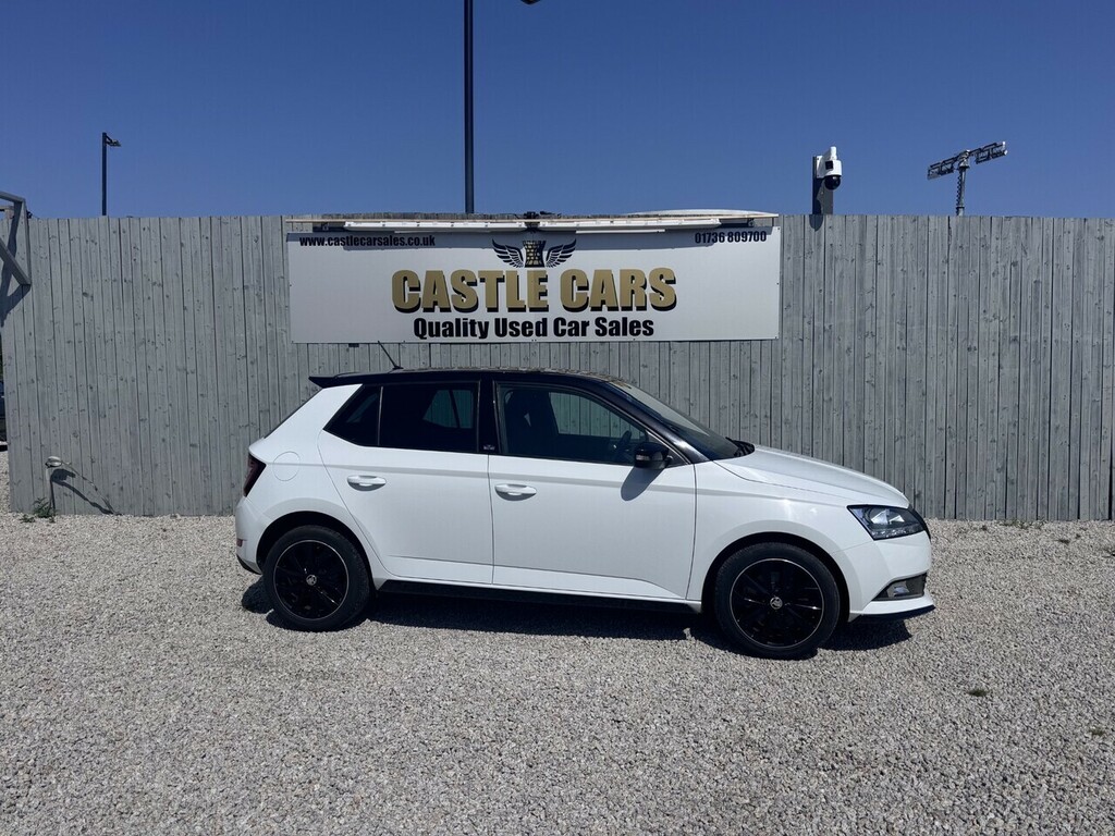 Skoda Fabia Tsi Monte Carlo White