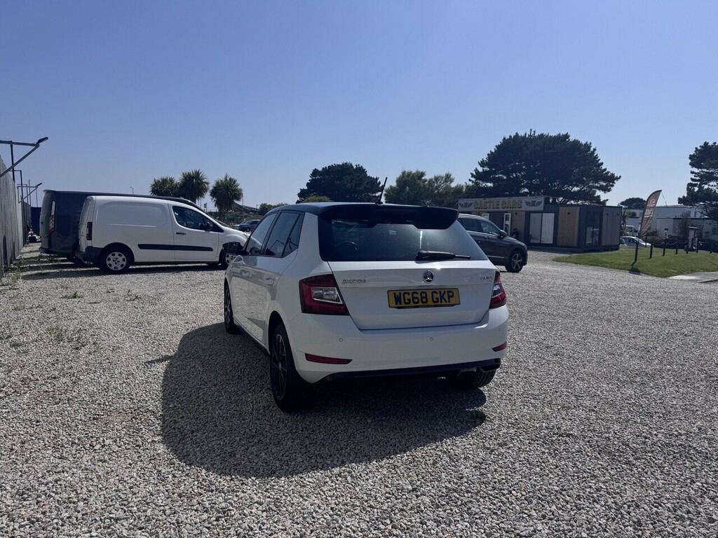 Skoda Fabia Tsi Monte Carlo White #4