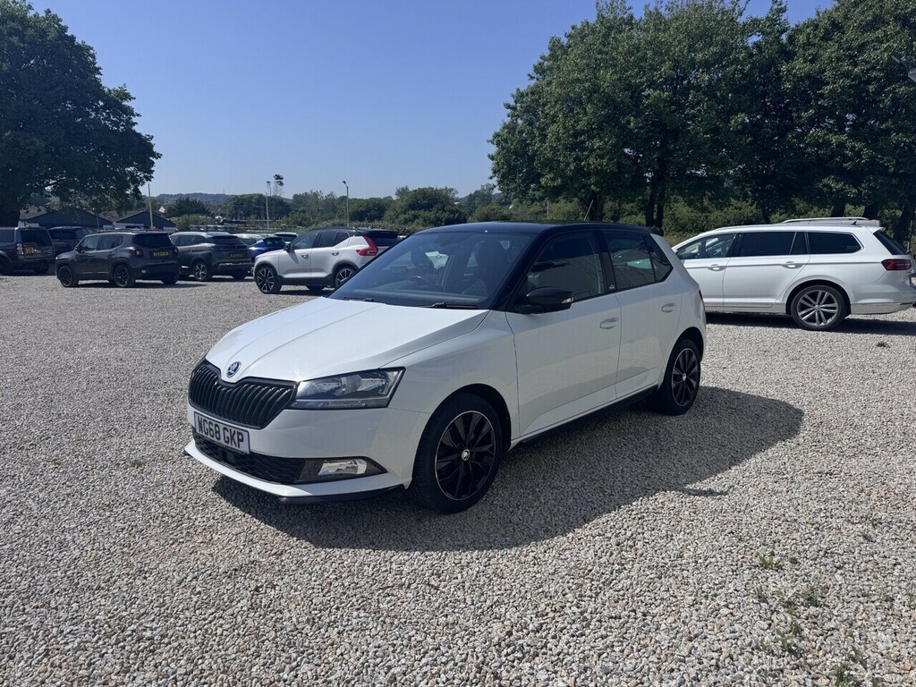 Skoda Fabia Tsi Monte Carlo White #2