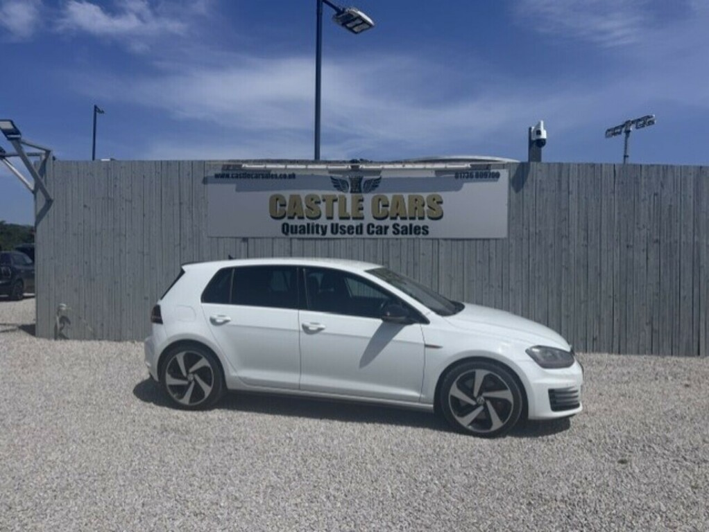 Volkswagen Golf Tsi Bluemotion Tech Gti Performance White