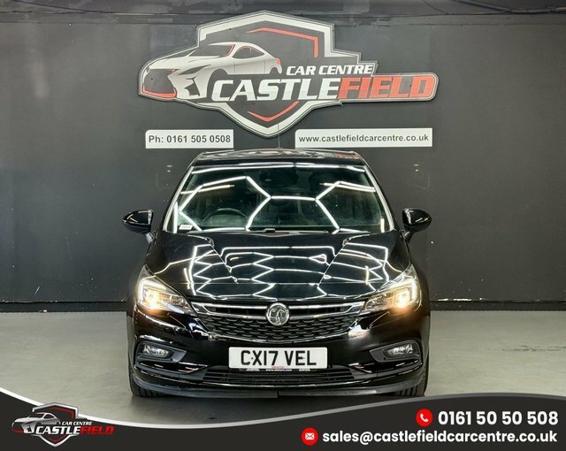 Vauxhall Astra 2017 1.0I Turbo Ecoflex Sri Hatchback M CX17VEL Black #2