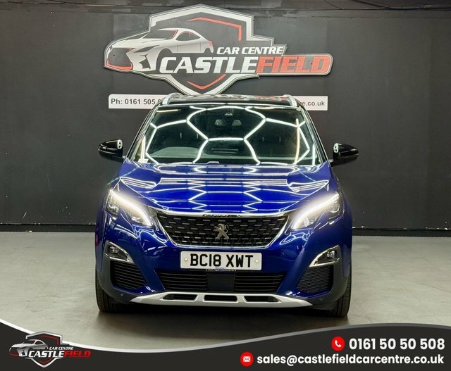 Peugeot 3008 2018 1.5 Bluehdi Gt Line Premium Suv Ea BC18XWT Blue #2