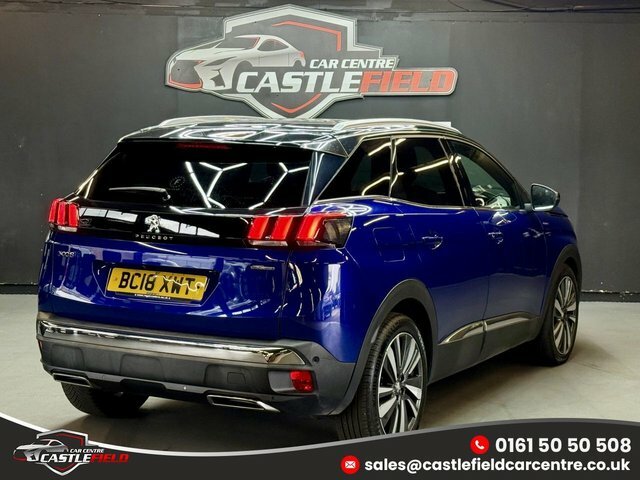 Peugeot 3008 2018 1.5 Bluehdi Gt Line Premium Suv Ea BC18XWT Blue #6