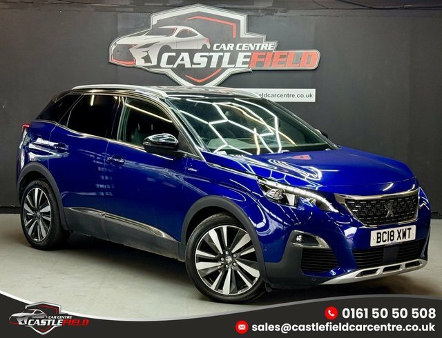 Peugeot 3008 2018 1.5 Bluehdi Gt Line Premium Suv Ea Blue