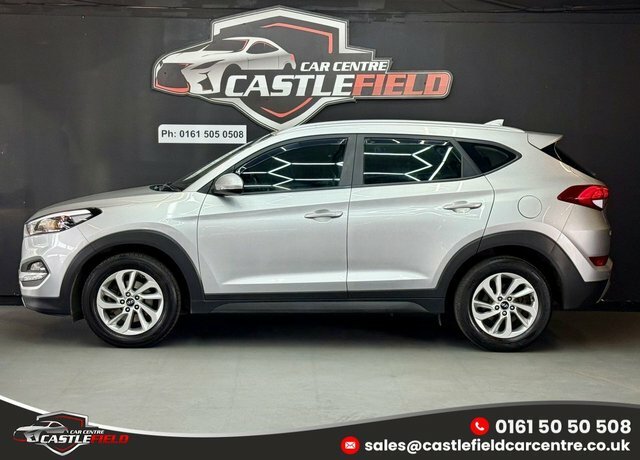 Hyundai Tucson 2018 2.0 Crdi Blue Drive Se Nav Suv Man Silver #5