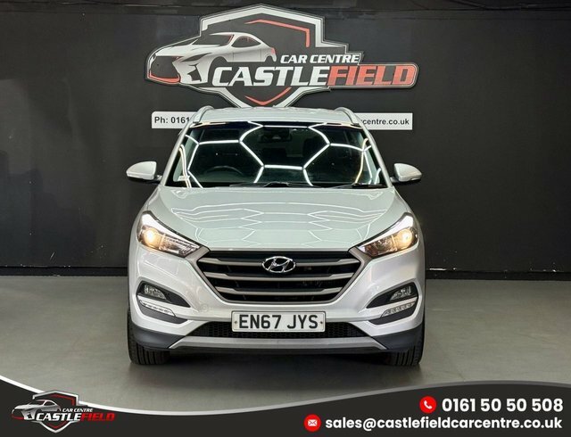 Hyundai Tucson 2018 2.0 Crdi Blue Drive Se Nav Suv Man Silver #2