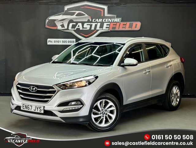 Hyundai Tucson 2018 2.0 Crdi Blue Drive Se Nav Suv Man Silver #3