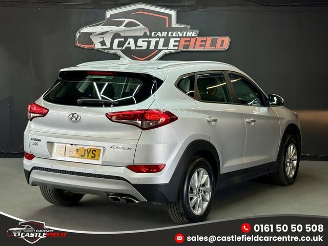 Hyundai Tucson 2018 2.0 Crdi Blue Drive Se Nav Suv Man Silver #6