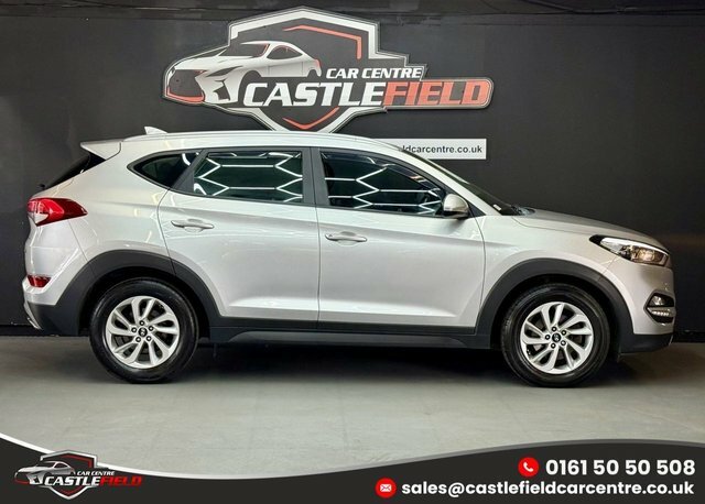 Hyundai Tucson 2018 2.0 Crdi Blue Drive Se Nav Suv Man Silver #4