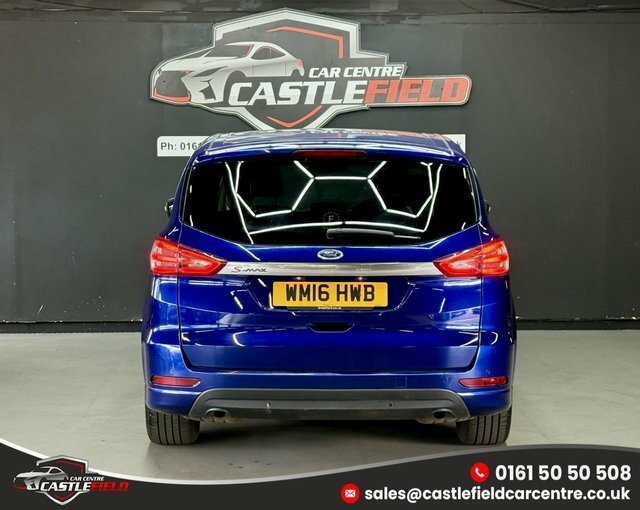 Ford S-Max 2016 2.0 Tdci Titanium Mpv Euro Blue #6