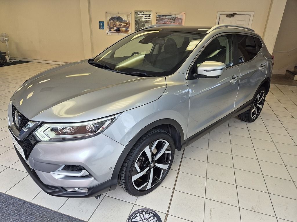 Nissan Qashqai Dig-t Tekna U6433 Ulez BK69UBT Silver #2