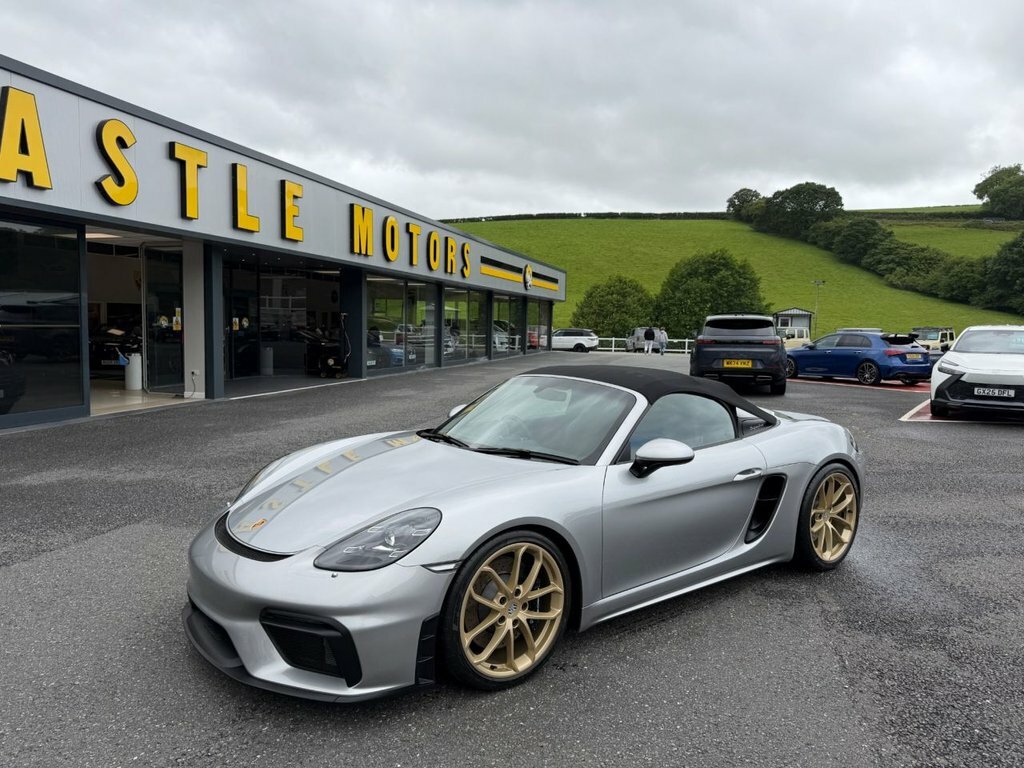 Porsche 718 Spyder 4.0 Pdk Blue #43