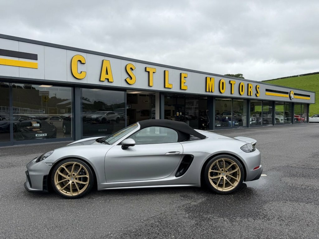Porsche 718 Spyder 4.0 Pdk Blue #42