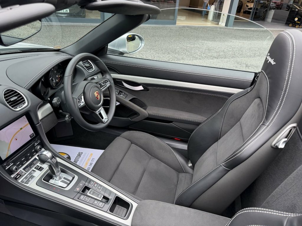 Porsche 718 Spyder 4.0 Pdk Blue #12