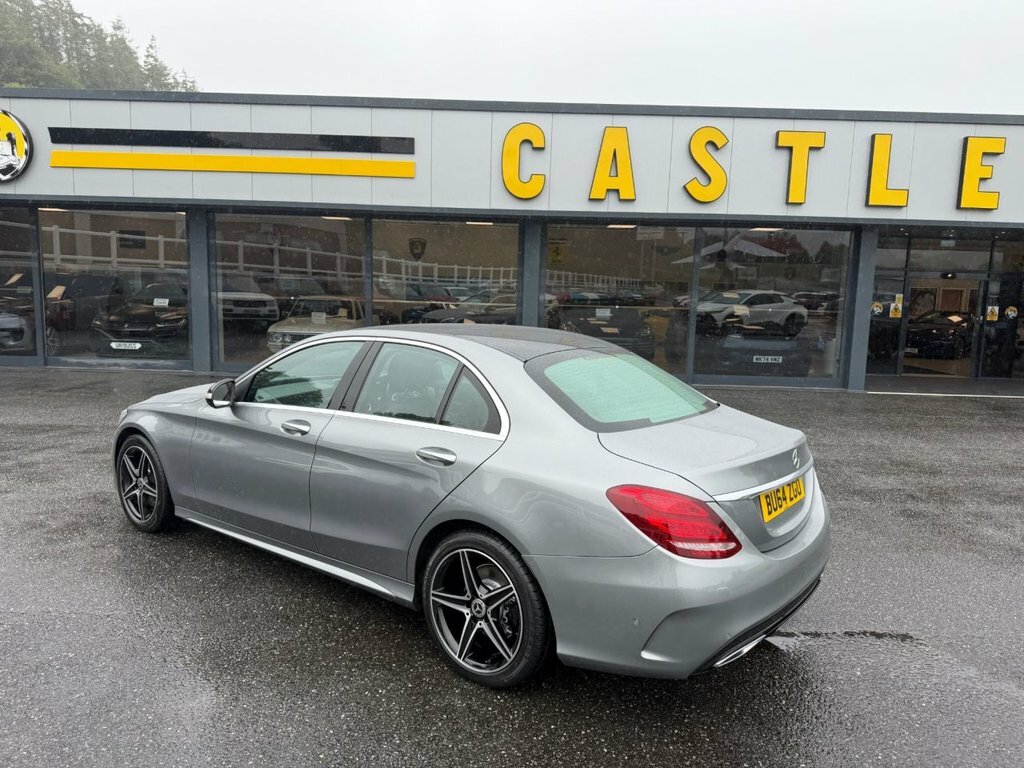 Mercedes-Benz C Class 2.1L Amg Line Silver #4