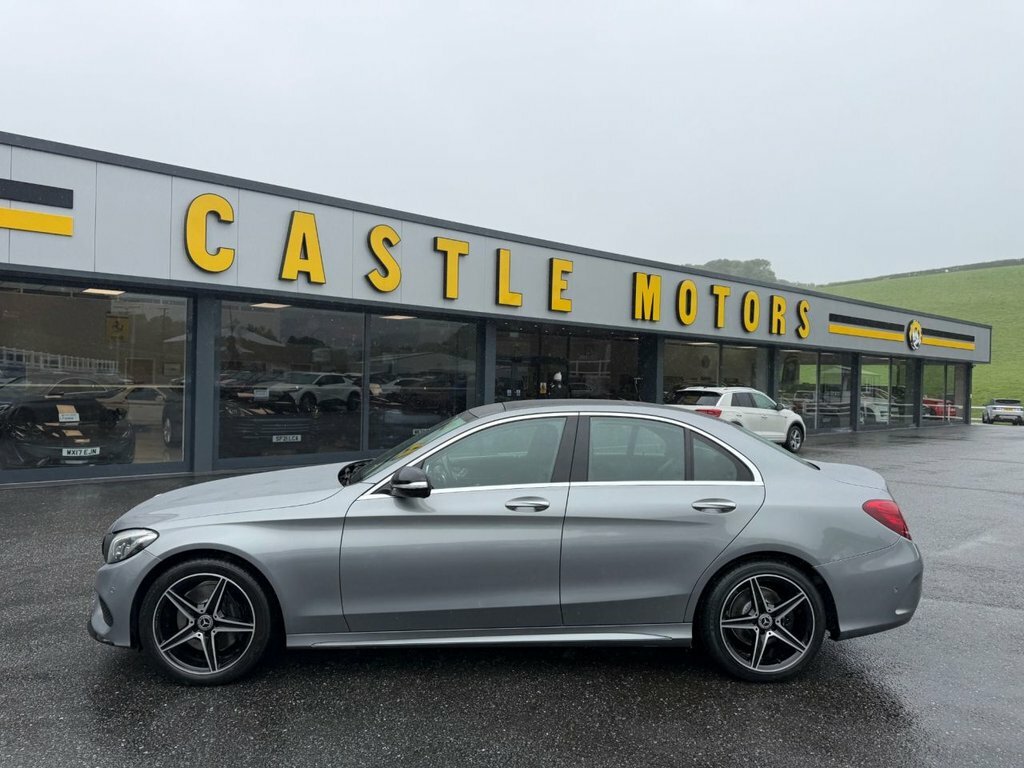 Mercedes-Benz C Class 2.1L Amg Line Silver #3