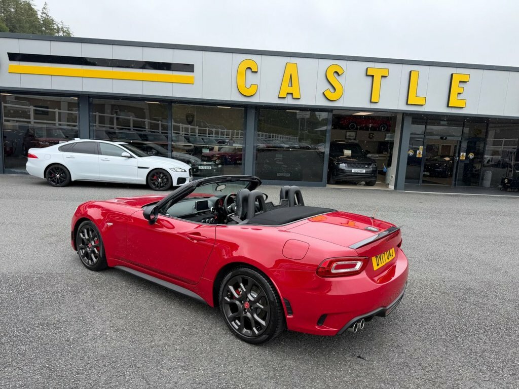 Abarth 124 Spider Convertible Red #3