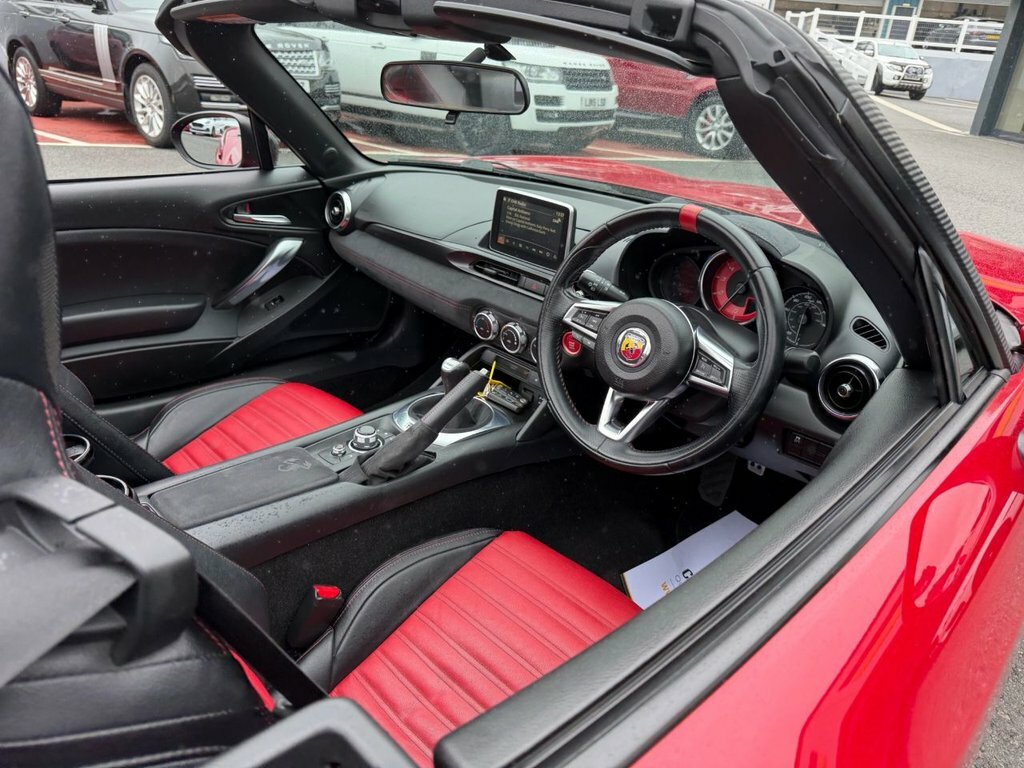 Abarth 124 Spider Convertible Red #5