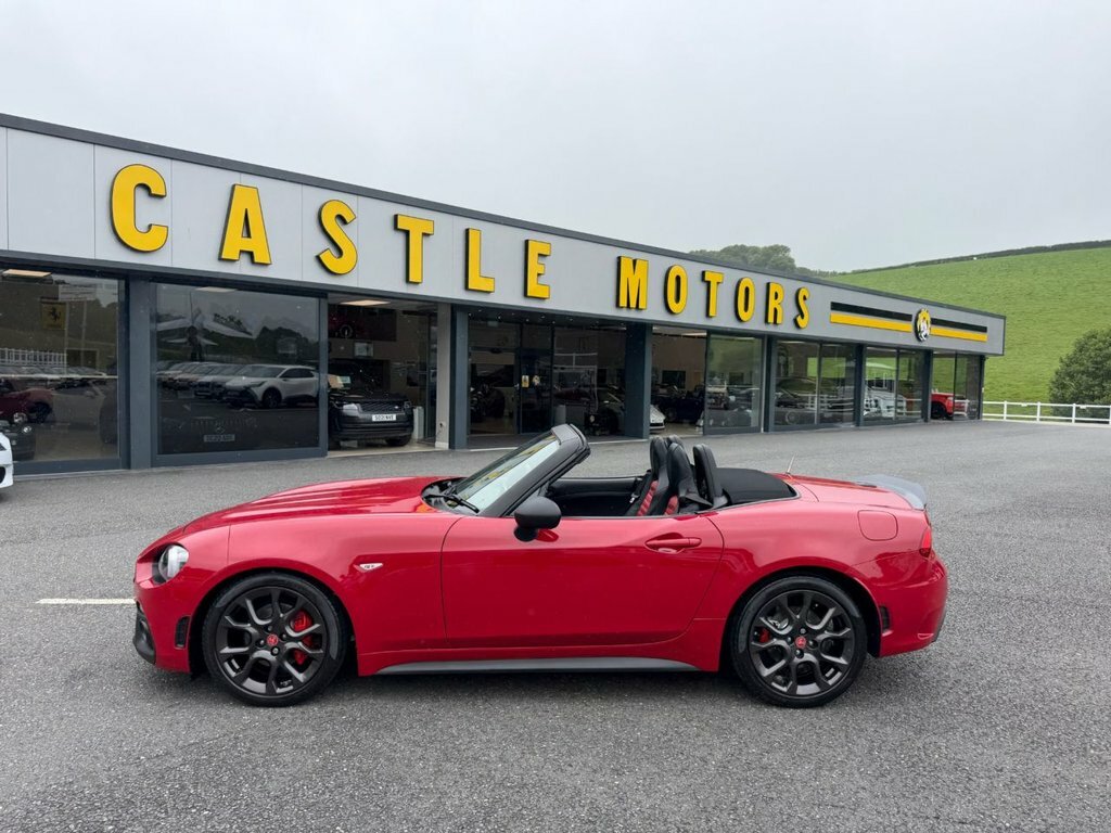 Abarth 124 Spider Convertible Red #2