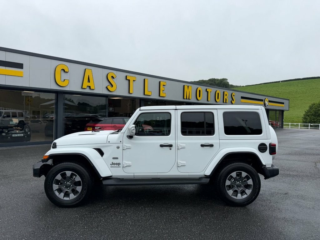 Jeep Wrangler 2L Overland White #2
