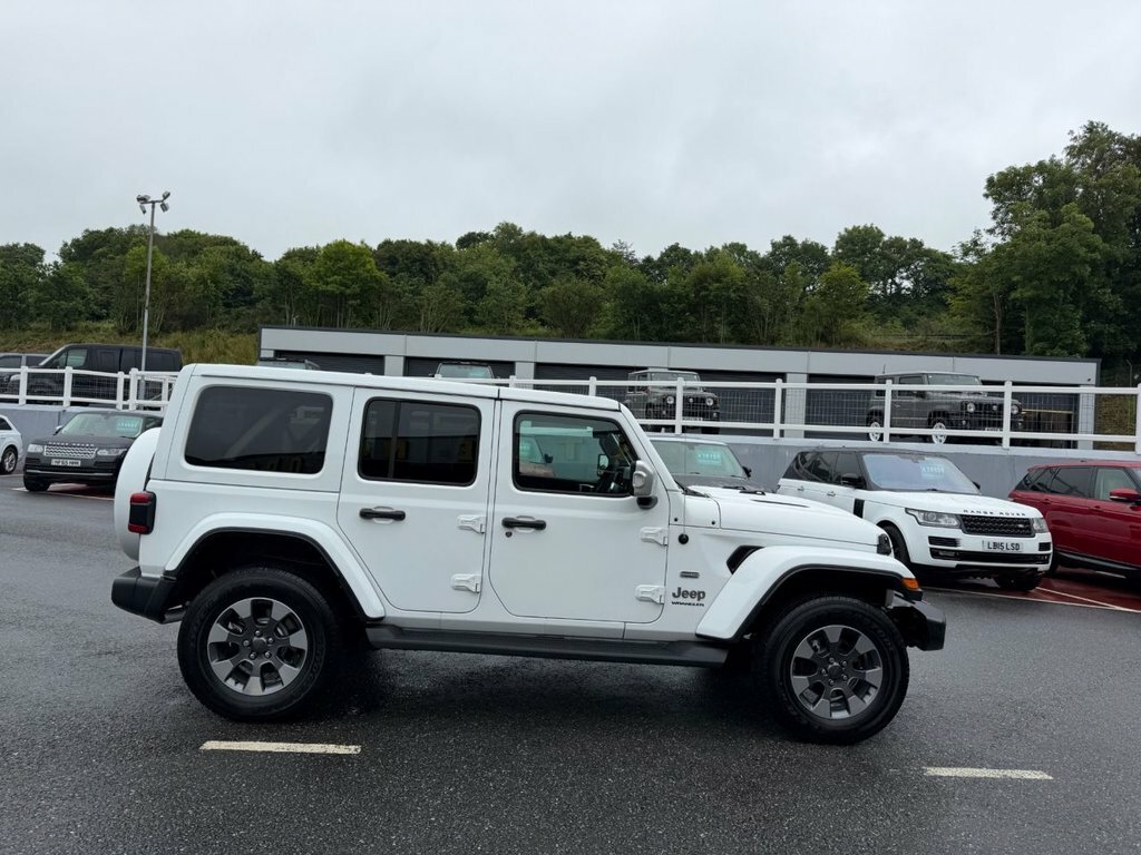 Jeep Wrangler 2L Overland White #5