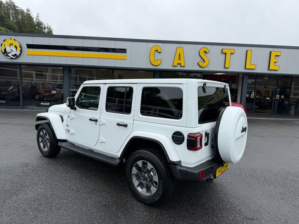 Jeep Wrangler 2L Overland White #3