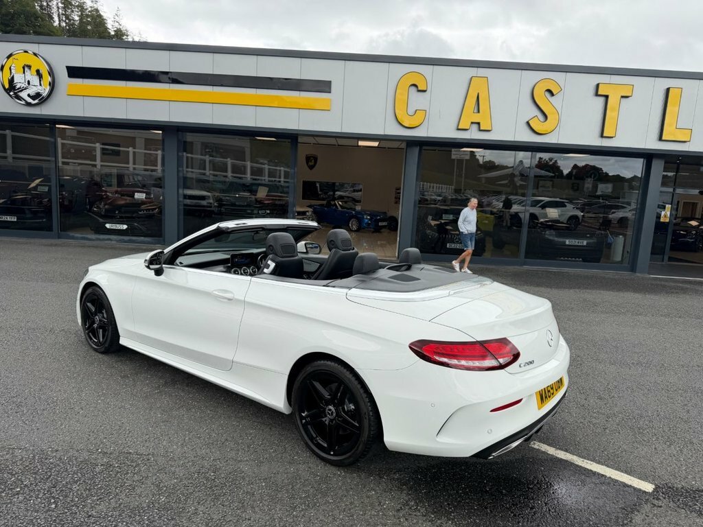 Mercedes-Benz C Class 1.5L Amg Line White #2