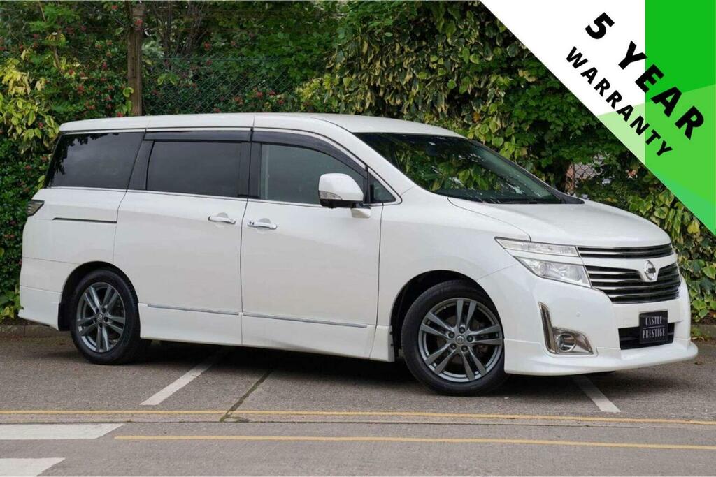Nissan Elgrand Mpv 2.5 Highway Star Urban Chrome 7 Seats 201 White
