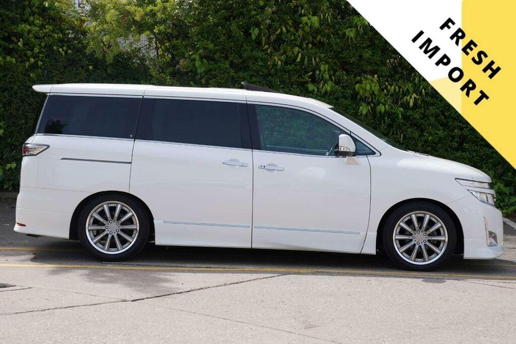 Nissan Elgrand Mpv 2.5 Highway Star 7 Seats 201060 White #2