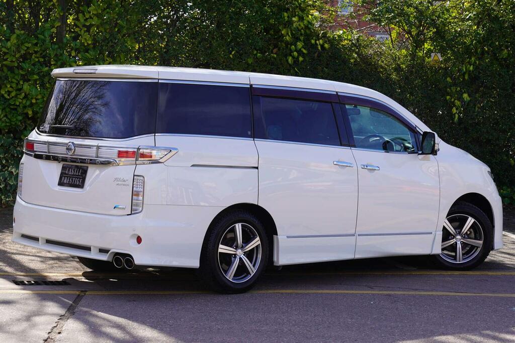 Nissan Elgrand Mpv 3.5 V6 Rider 7 Seats 201010 White #4