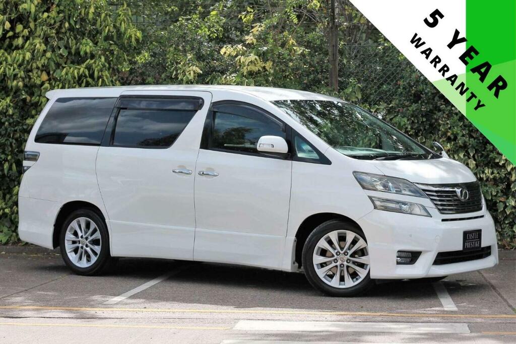 Toyota Vellfire Mpv 2.4 Z Platinum Selection 7 Seats 201010 White
