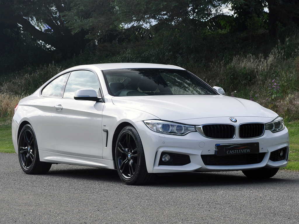 BMW 4 Series Gran Coupe 3.0 430D M Sport Coupe LB65KDX White