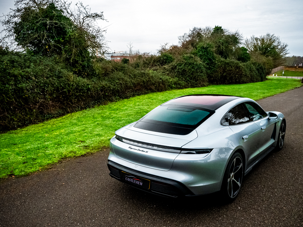 Porsche Taycan 0.0 Taycan T S Coupe Silver #4