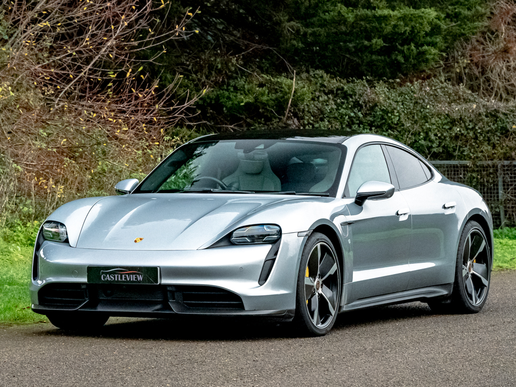 Porsche Taycan 0.0 Taycan T S Coupe Silver #6